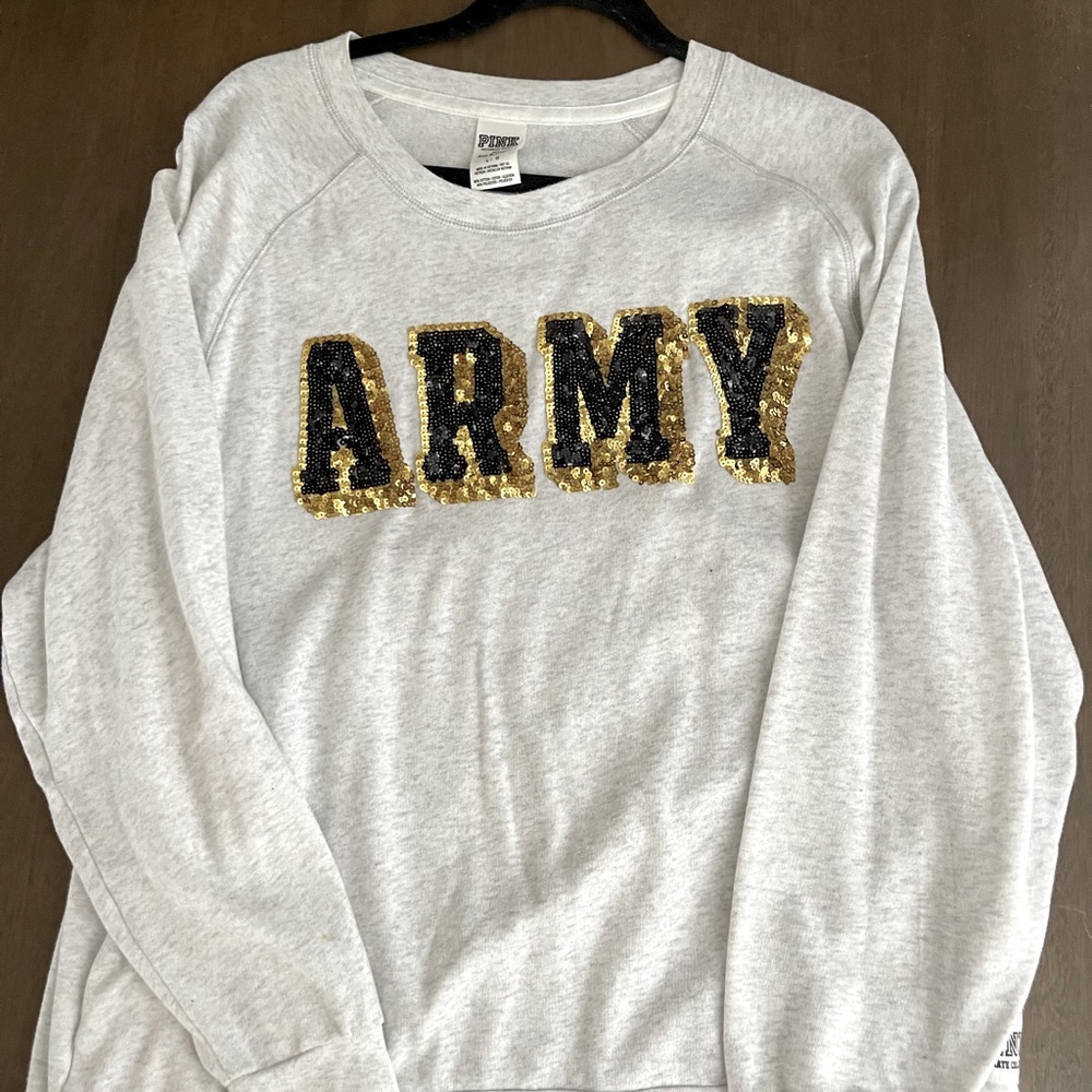PINK Army sweater